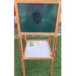 product_image_name-Generic-Magnetic Easel Double-Sided Chalkboard/Whiteboard For Children-3