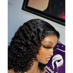 Deep Curl super soft Wig With 4x4 Closure- 10"