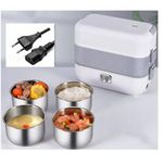 product_image_name-Generic-2 Step Electric Lunch Box & Food Steamer-1
