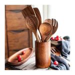 Generic Non Stick Wooden Spoon Set