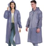 product_image_name-Fashion-Women's Raincoats, Waterproof Rain Ponchos for Adults-Reusable Emergency Raincoats with Hoodand Drawstring -Lightweight Ponchos-1
