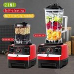  Quality Blender 2L 2 Cups - Red/Black