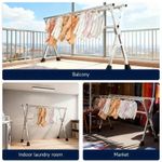 product_image_name-Generic-Stainless steel folding clothes rack-8