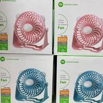 Dp Multi-Angle adjustable 3 Gear SPEEDs Rechargeable mini Fan