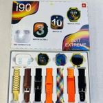 Ultra  I90 Suit Extreme 10 In 1 (3 Smartwatches & 1 Earpod)