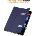 Generic Smart Leather Case for Redmi Pad 2 9.7-Inch (2026) - Blue - image 2
