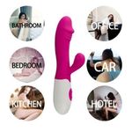 product_image_name-RUNSONE-Womens Upgraded Vibrator Powerful G Spot Silicone Dildo 10 Modes Adult Personal Wand Handhold Massager Quiet Vagina Clitoris Stimulator 2 Motors Multispeed Rabbit Masturbations Vibe Best Seller Female Sex Toy-7