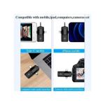Generic 3-in-1 Wireless Lavalier Microphone set - image 3