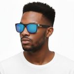 Fashion Sports Polarized Sunglasses - Black/Blue - image 3