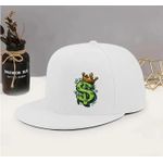 Dolls Style Design Baseball Cap: White 