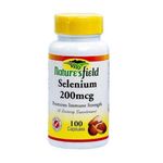 Nature'S Field  Selenium (200mcg) X100 Capsules