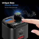 product_image_name-Generic-FM Transmitter Bluetooth Device for Car Music Bass Booster System with QC3.0 & Type-C PD 20W Car Charger,Wireless Bluetooth Car Device with USB Connector for Music-4