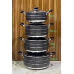 Cookware Set Big Size Non Stick Pot Set__24cm_26cm_28cm_30cm __with glass cover