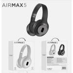 product_image_name-Generic-Air Max 5 - Wireless Over-Ear Noise Cancellation Headphones with Bluetooth 5.3, TF Card Slot, Built-in Mic, USB-C Charging, Comfortable Cushioned Ear Cups, Gaming Headphone - Compatible with Smartphones & Computers, - Modern Headset-1