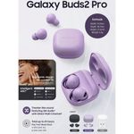 Samsung  Galaxy Buds2 Pro Wireless Headphone Headset. Black - image 2