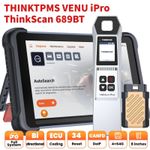 Thinkcar Thinnkcar THINKSCAN 689BT Car Scanner Full System+Reset+IMMO+ECU CANFD&DoIP Lifetime Free with VENU i PRO TPMS Programmer
