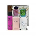 Fragrance World UR WAY EDP PERFUME 100ML And Libre Intense 50ml With Body Spray