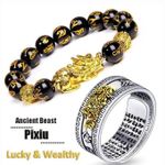 Feng Shui Ring And Bracelet For Unisex
