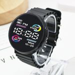 product_image_name-Fashion-Black Multi-Function LED Digital Smart Watch-1