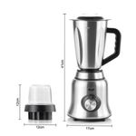 RAF 2 IN 1  ELECTRIC BLENDER - 1.5LTRS - image 3