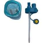 Generic Kids Transparent Straw Water Bottle blue 700ml - image 3