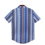 product_image_name-Berrykey-Men's Hawaiian Ink Print  Bottom-Down Beach Short Sleeve T-Shirt Casual Tops-4