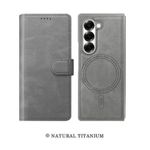 Pouch Samsung Zfold7 Hdd Genuine Leather Magsafe Rugged Case With Wallets - image 2
