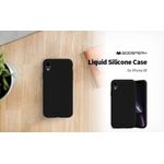 product_image_name-Generic-Silicone Pouch Case Cover For Iphone XR - Black -3