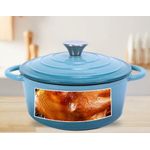 Generic Cast Iron Enamel Pot 4 Set's - image 8