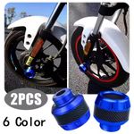 Generic A pair Motorcycle front fork cup shock absorber slider Aluminum front fork slider accessories