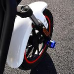 Generic A pair Motorcycle front fork cup shock absorber slider Aluminum front fork slider accessories - image 6