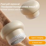 product_image_name-Generic-Fabric Shaver, Rechargeable Lint Remover, Use On Cotton, Polyester & Silk, Type C, Fast Charging, Compact & Stylish Design, Ergonomic Defuzzer-2