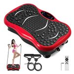 Whole Body Vibration Exercise Machine with Resistance Bands & Remote Control