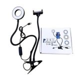 Flexible Table Phone Holder With LED Ring light