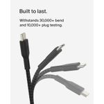 Generic 10M Type-C to Type-C Fast Charging Braided Cable – Super Long Durable USB-C Cable for Android, Laptop & Tablets - image 7