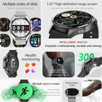 product_image_name-Generic-GT5 PRO Smartwatch Men AMOLED HD Screen Bluetooth Call GPS Trajectory NFC Heart Rate Compass Smart Watches-7