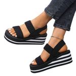 product_image_name-SXCHEN- Women's Sandals Heels Sandals Thick Sole High Heel Sandals-1