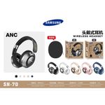 product_image_name-Samsung-ANC SN-70 Level NOISE CANCELLATION HEADPHONES - Comfortable Cushioned Ear Cups, Gaming Headphone - Compatible with Smartphones & Computers, - Modern Headset ( Black-3