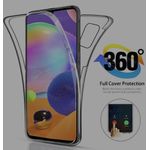 Samsung Galaxy A31 360 Full Case Transparent Front And Back Cover