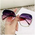 product_image_name-Fashion-Rhinestone-Embellished Gradient Purple Sunglasses-1