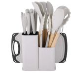 Kitchen Tool Set Silicone - Non-Stick Cooking Utensils with Holder