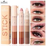 product_image_name-Generic-5-Section Lazy Eyeshadow Pen Set - Highlight, Lying Silkworm, Pearl Shine, Waterproof Eyeshadow Stick for Effortless Makeup-4