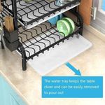 Generic Double Deck Kitchen Dish Dryer – Plates, Cups & Spoon Storage - image 3