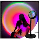 Generic SUNSET LAMP with Remote Projector LED Light Night Wall - image 2