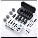 Generic T90 4-in-1 Wireless Lavalier Microphone for iPhone & Android – 4 Mic Recording Kit - image 2