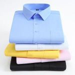 Trendy 5in1 Plain Long Sleeve Shirt For Man