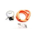 Standard Gas Regulator, 5 Yards Hose And Holding 