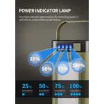 Generic Waterproof Solar Rechargeable Camping Light Foldable, Used As Power Bank - image 6
