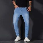 Light Blue Slim Fit Jeans
