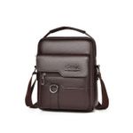 product_image_name-Fashion-MULTI-STYLE MEN CROSSBAG HAND BAG, Single Shoulder Large Capacity Crossbody, Tablet Sling Crossbag, PU Leather Cross Bag, Men Bag Shoulder Bag, Mens Messenger Bag - Original Leather Men Cross Bag - Multipurpose Shoulder CrossBag-1